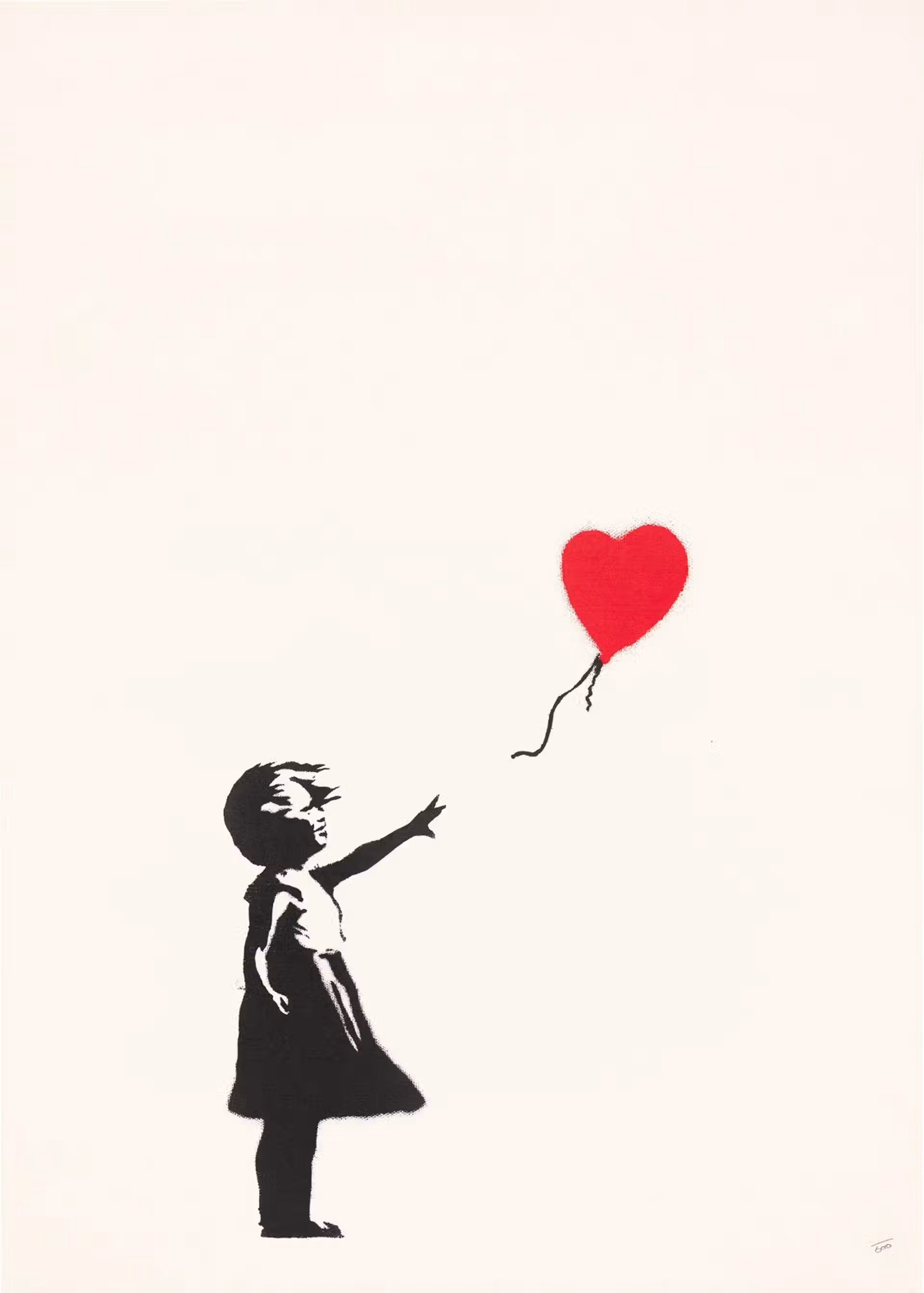Banksy - Girl With Balloon (Unsigned)