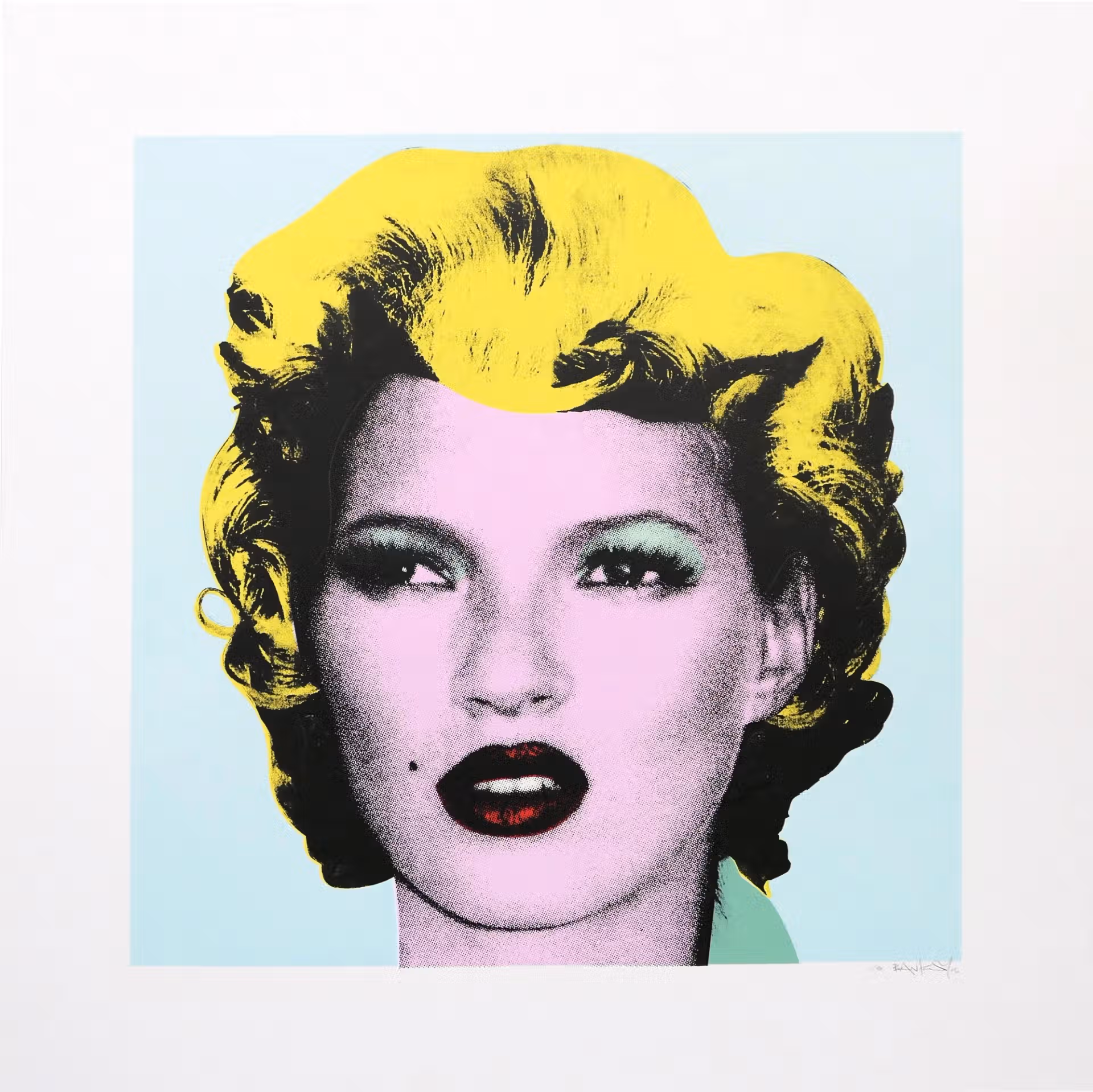 Banksy - Kate Moss (Signed)