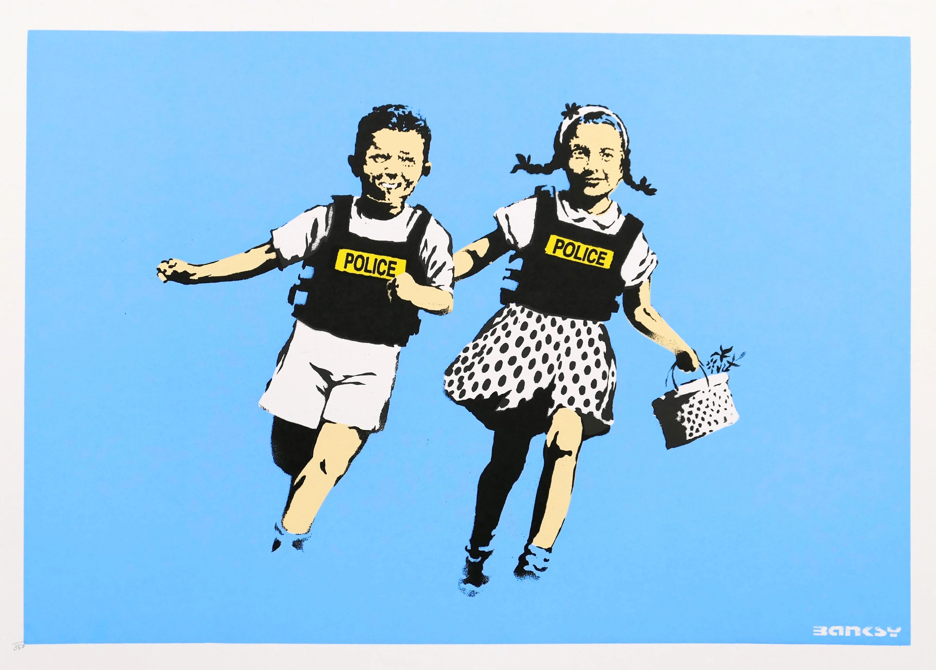 Banksy - Police Kids (Signed)