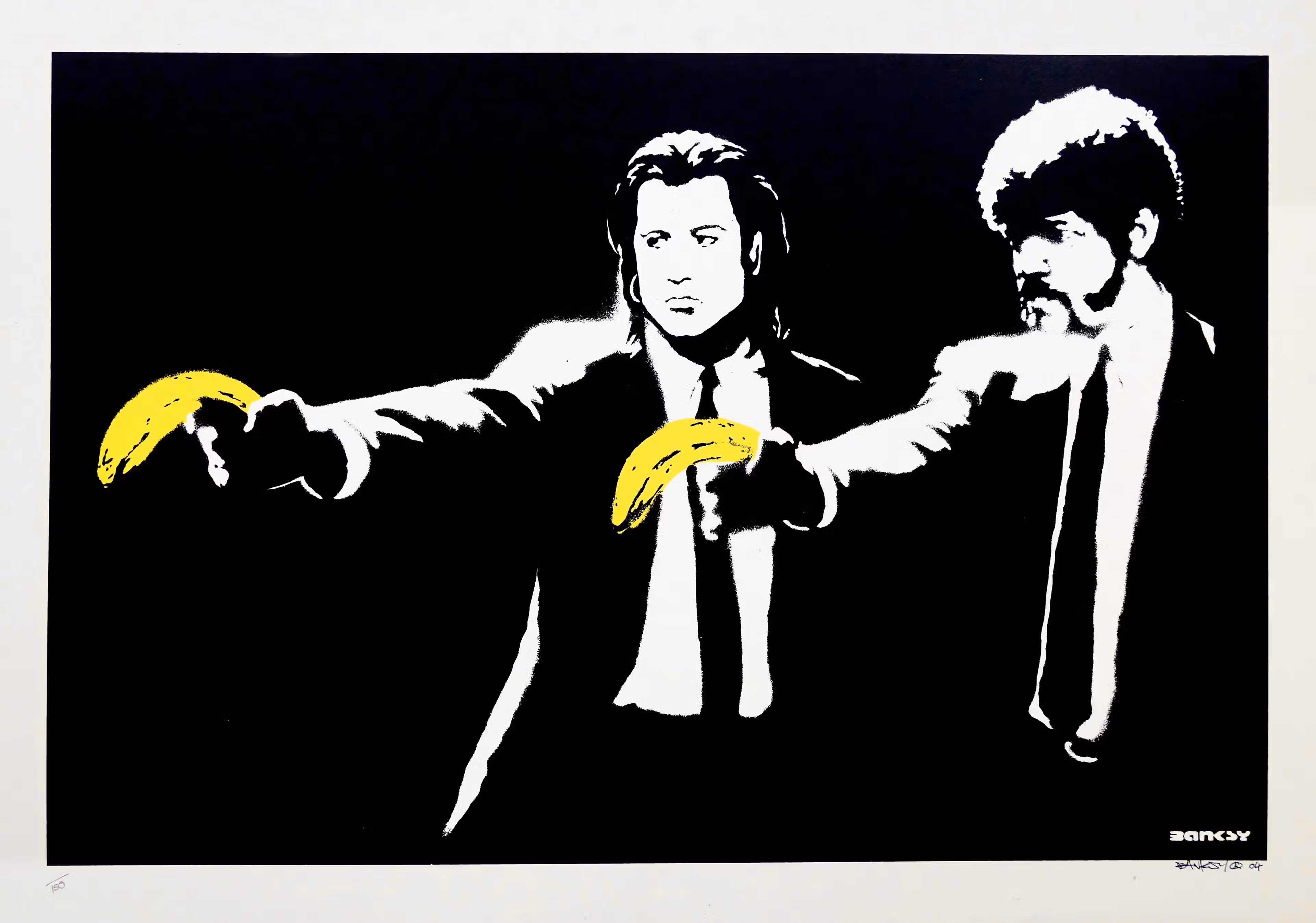 Banksy - Pulp Fiction (Signed)