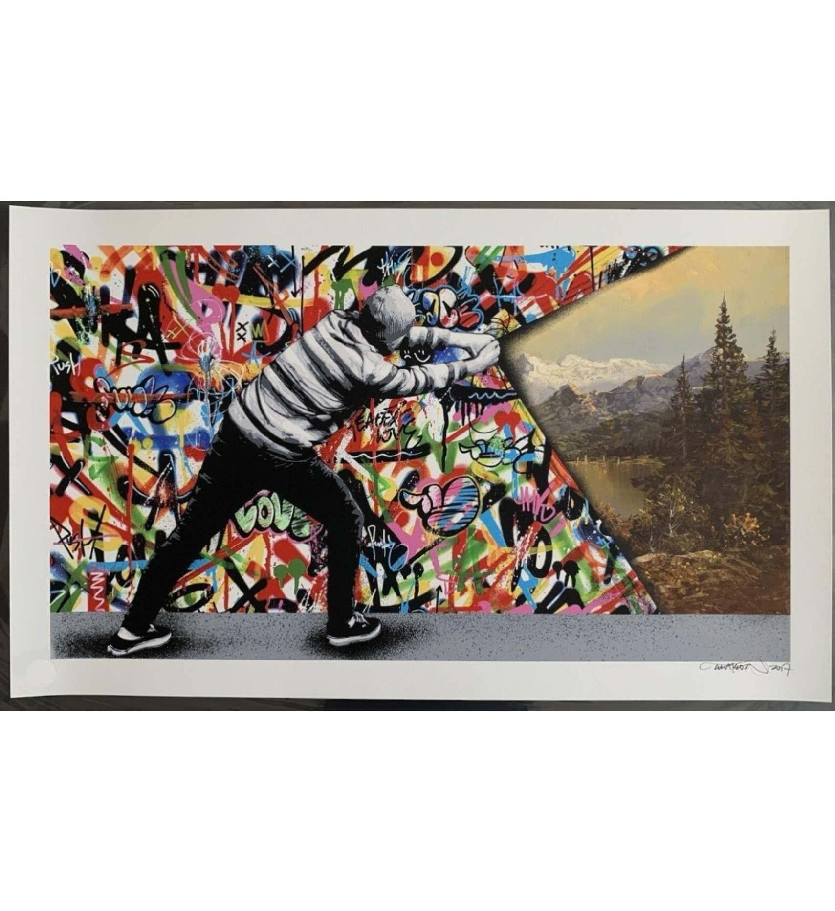 Martin Whatson - Behind the Curtain - Landscape